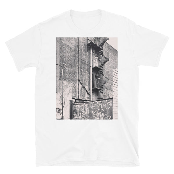 Short-Sleeve Unisex T-Shirt | Urban Fire Escape | London Grit