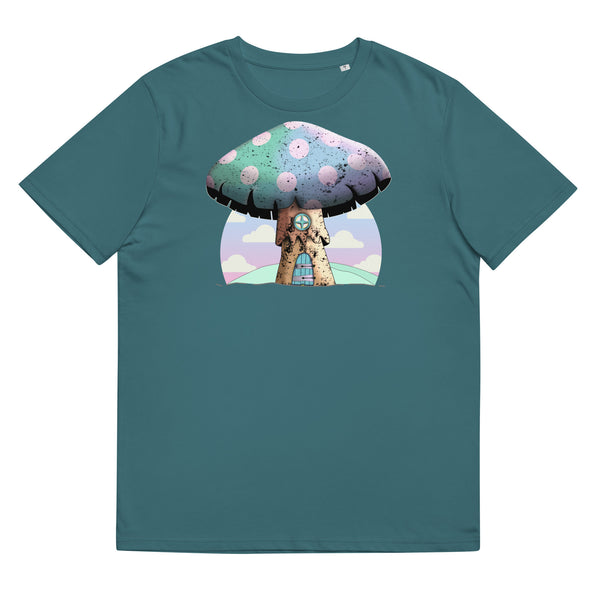 Kawaii Mushroom Organic T-shirt