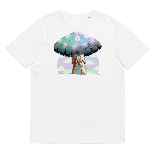 Kawaii Mushroom Organic T-shirt